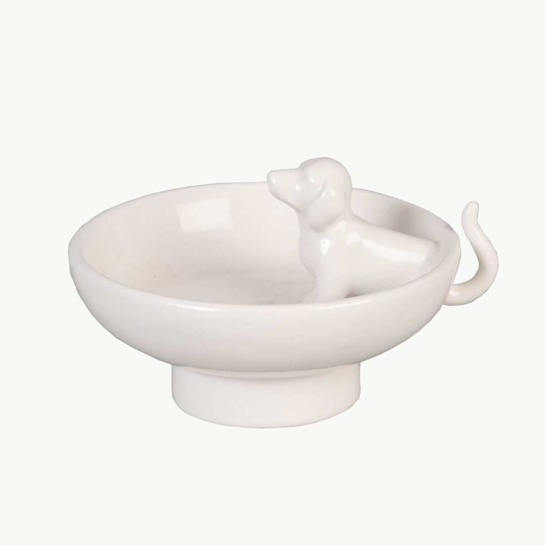 Schmuckschale Hund von Clayre & Eef aus Keramik