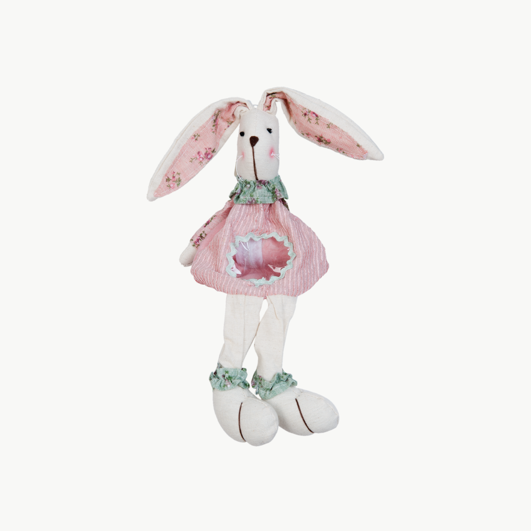 Dekoration Kaninchen 2 Farben Clayre & Eef 12 x 8 x 33 cm