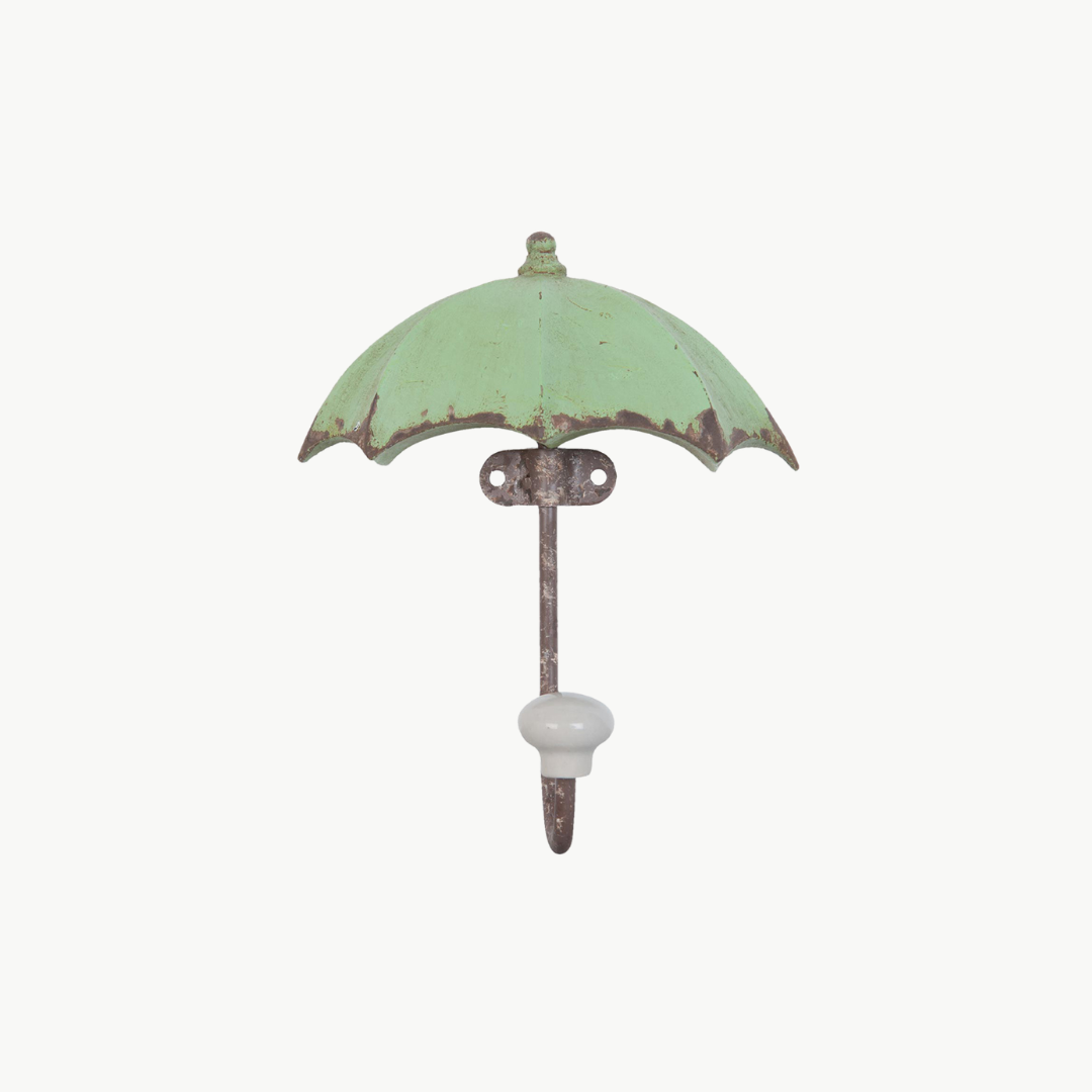 Wandhaken Schirm Shabby Chic von Clayre & Eef