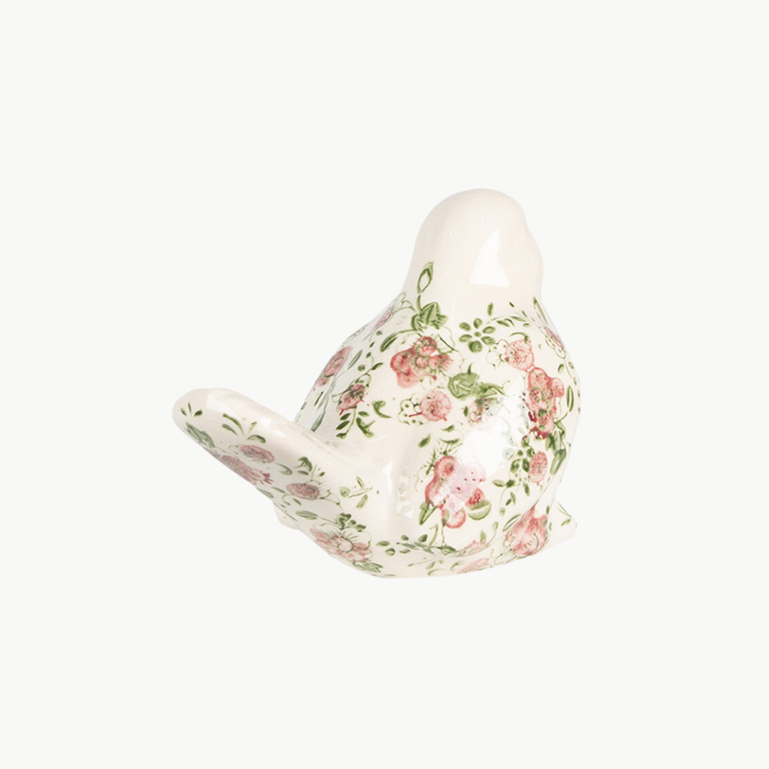 Keramikvogel Dekofigur von Clayre & Eef