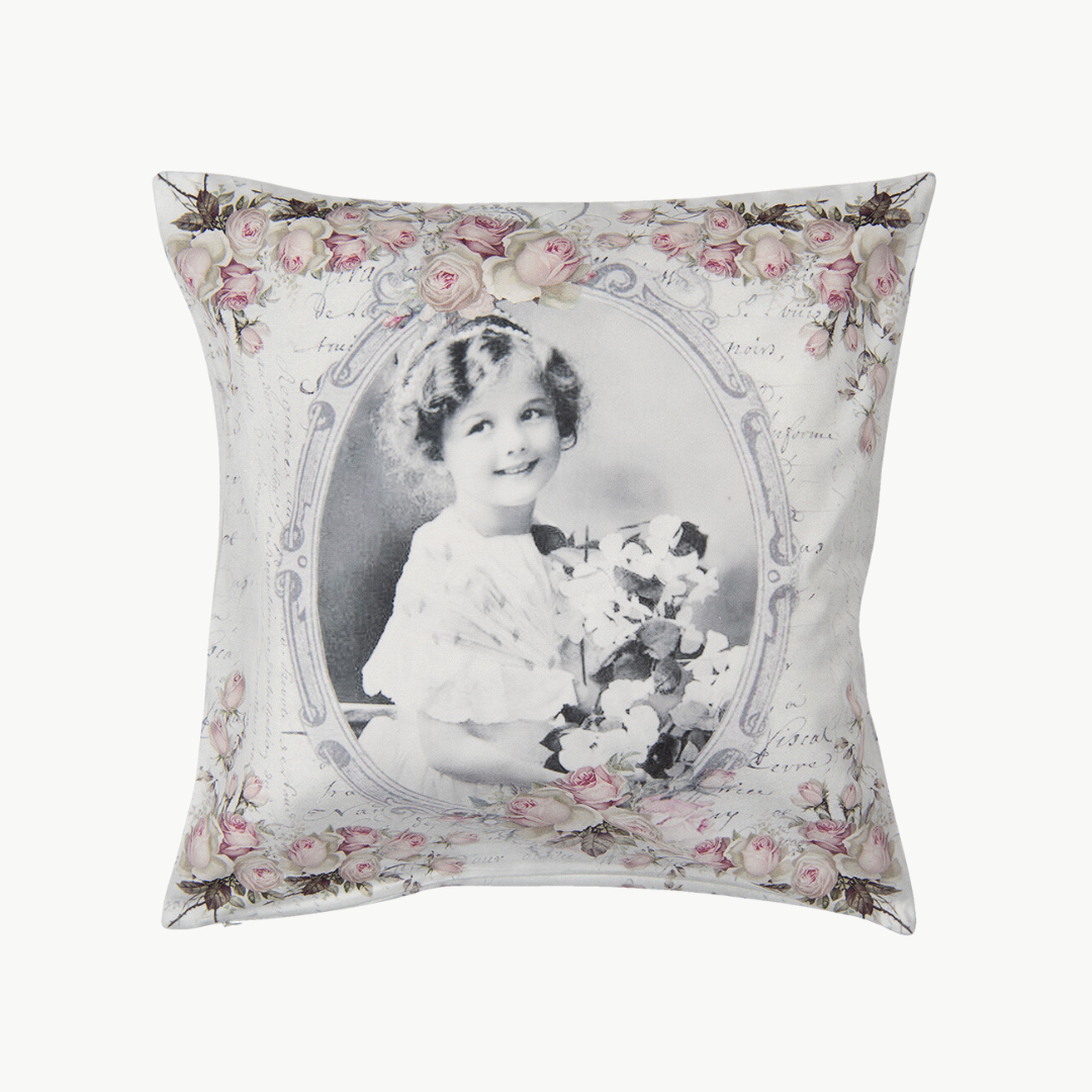 Kissenhülle mit Druckmotiv von Clayre & Eef