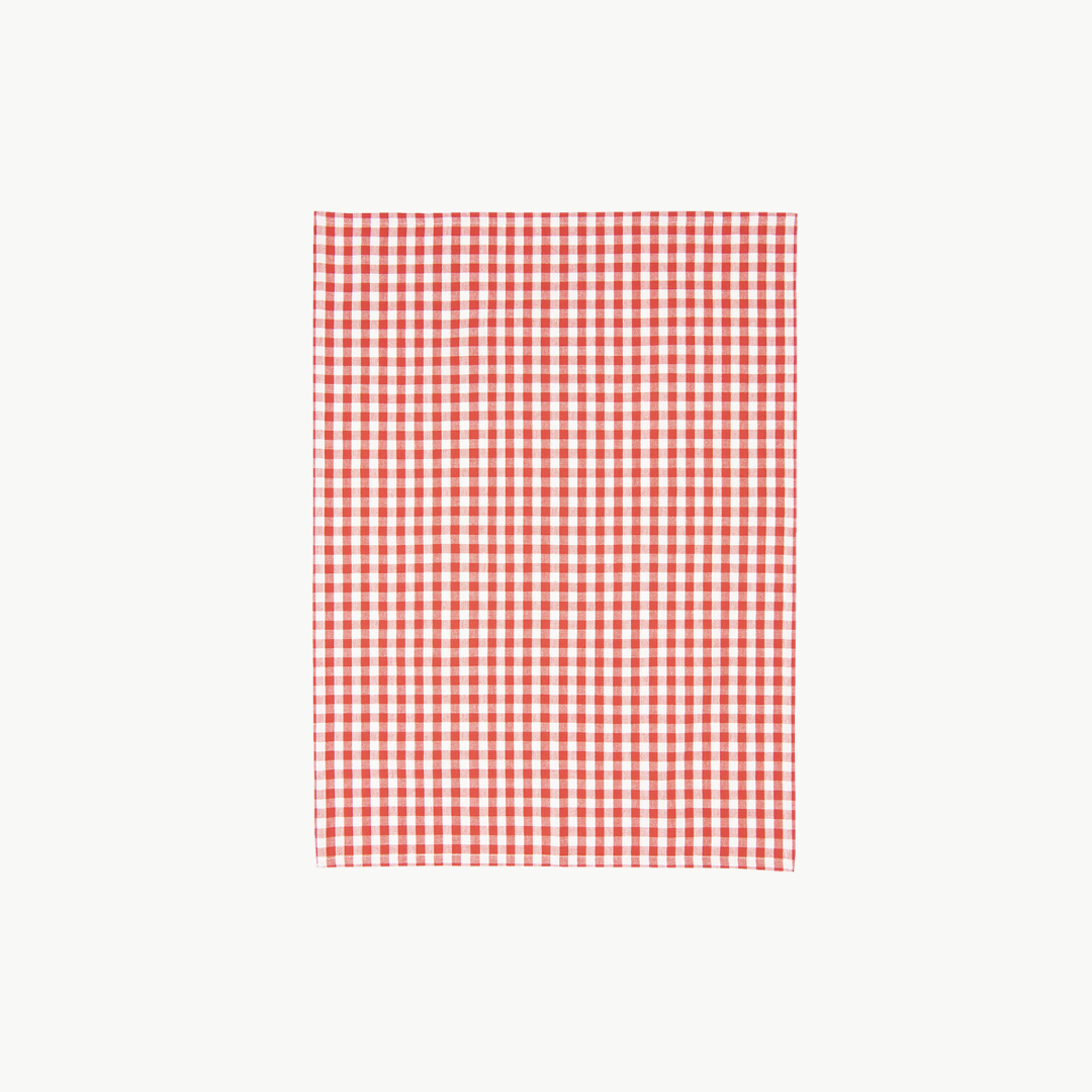 Geschirrtuch rot weiß kariert Landhaus Clayre & Eef