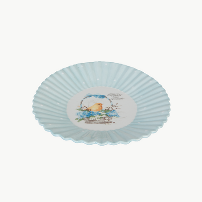 Dekoschale Ostern oval aus Keramik von Clayre & Eef