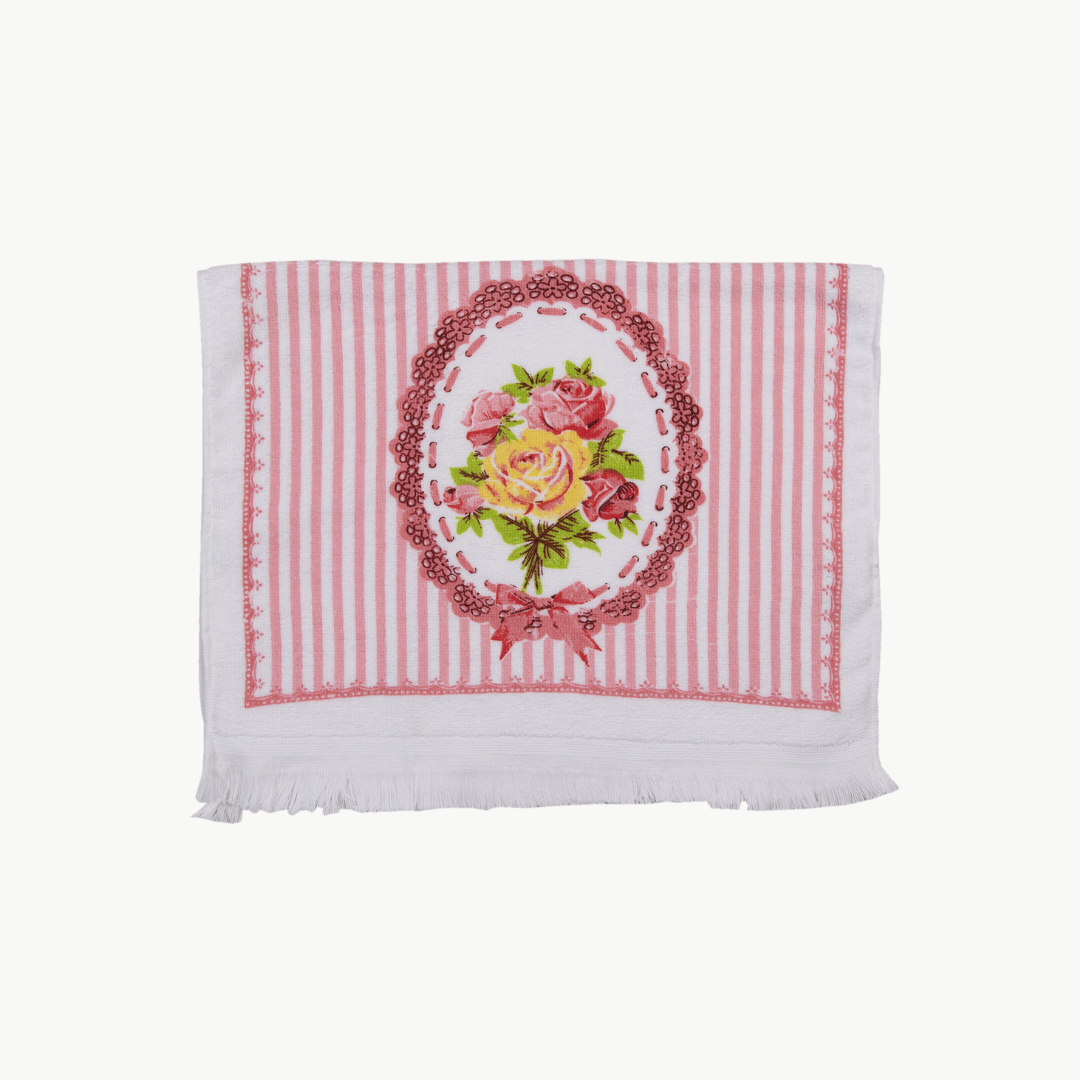 Gästehandtuch mit Jugendstilmotiv von Clayre & Eef