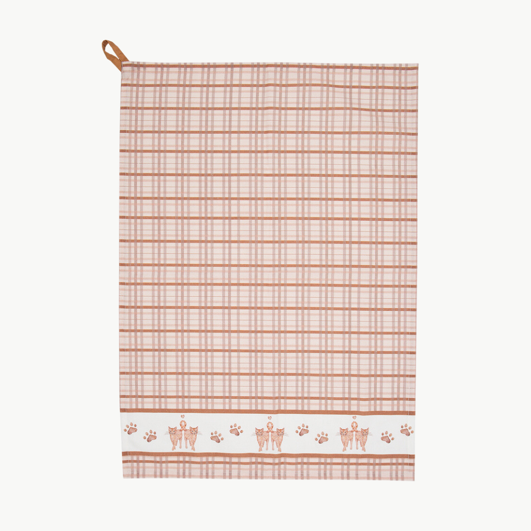 Geschirrtuch aus der Serie Kitty Cats von Clayre & Eef