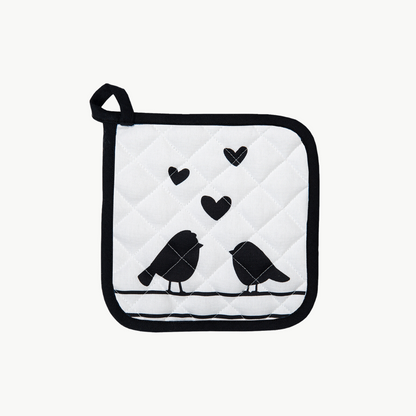Topflappen Love Birds von Clayre & Eef