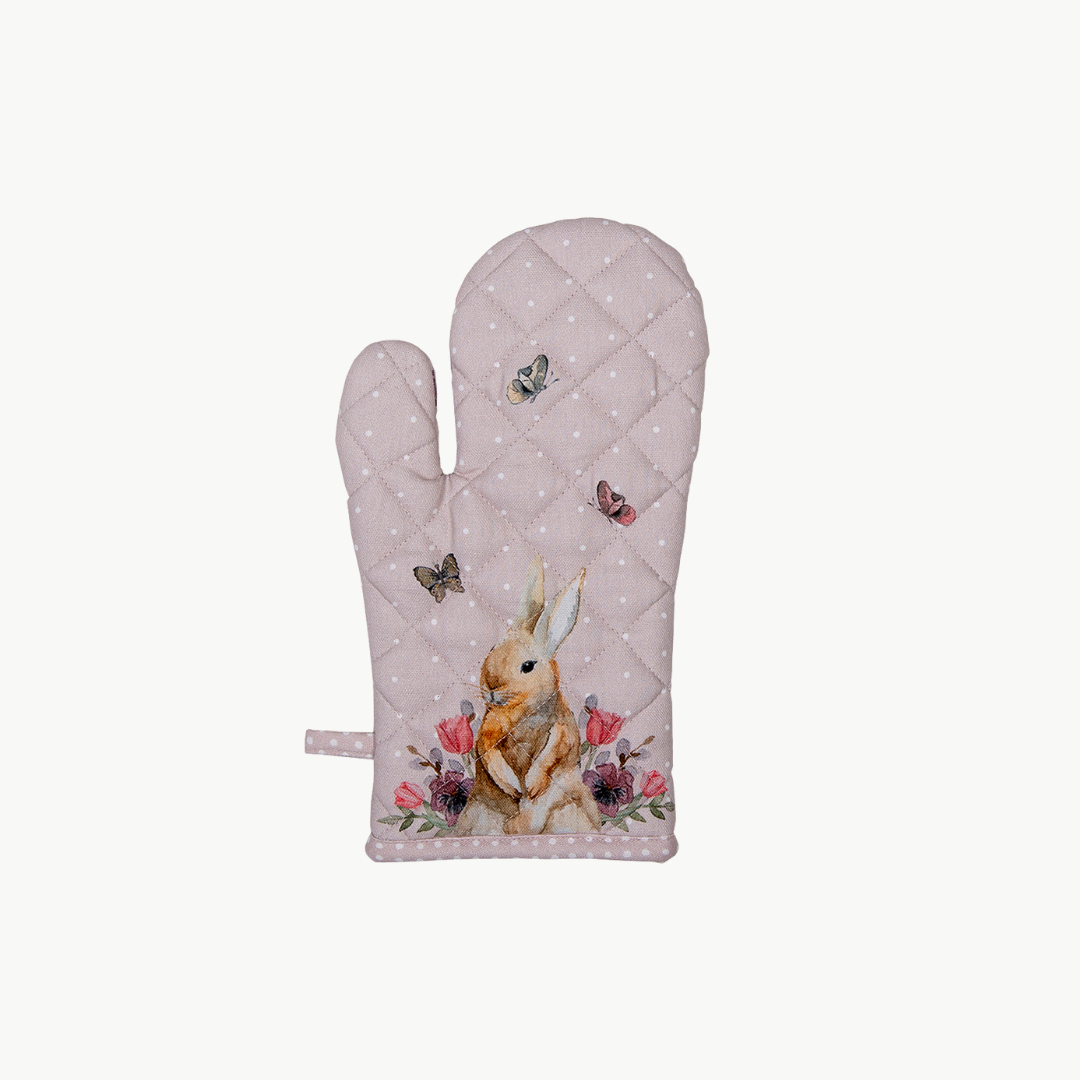 Ofenhandschuh Serie Happy Bunny von Clayre & Eef