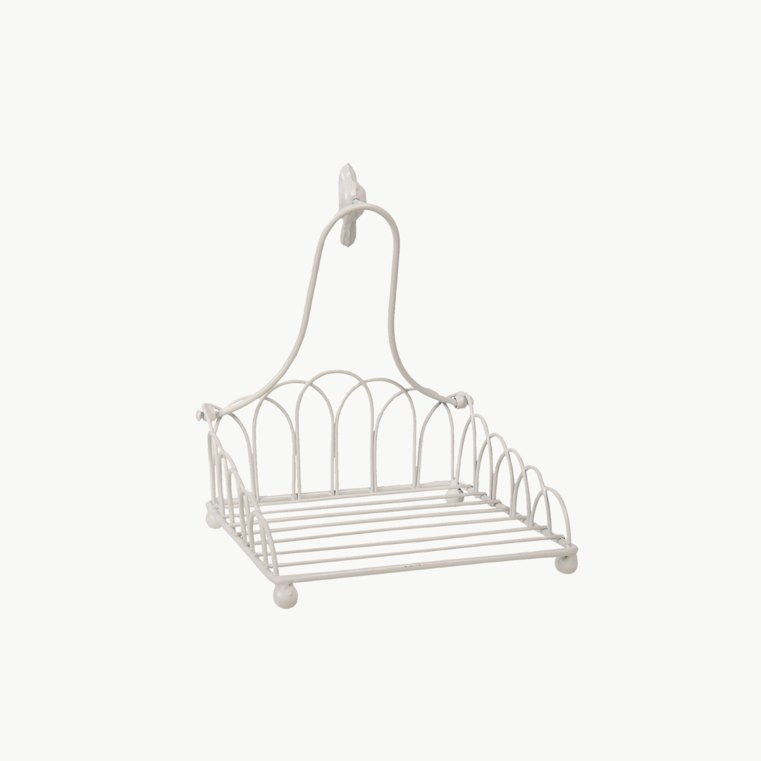 Serviettenhalter weiß Eisen von Clayre & Eef