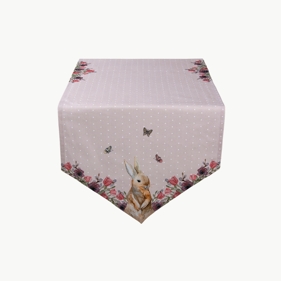 Tischläufer aus Serie Happy Bunny von Clayre & Eef