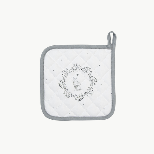 Topflappen Serie Lovely Grey Cat von Clayre & Eef